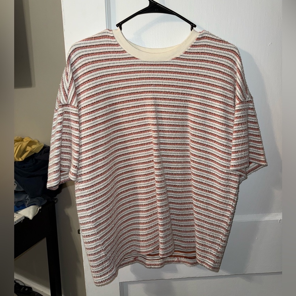 Small Pacsun Striped Short Sleeve
